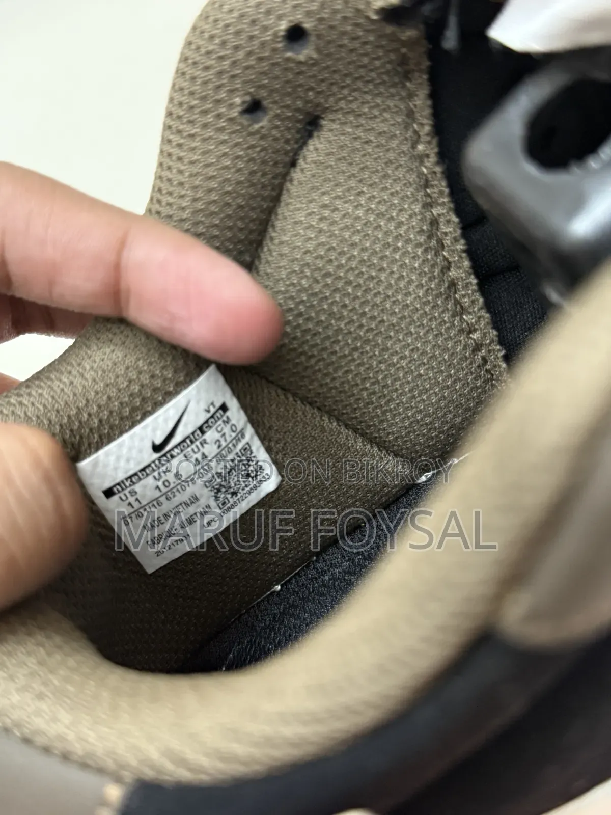 Jordan 1 Retro Low Og Sp Travis Scott Mocha | ১.১ গ্রেড | সাইজ (৪৪)