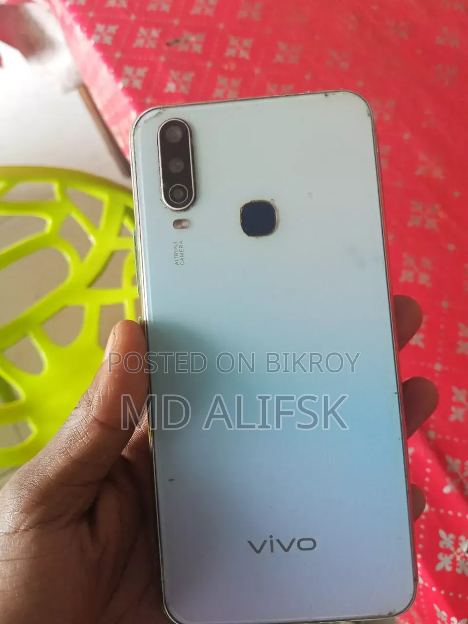 Vivo Y17 256 GB Blue