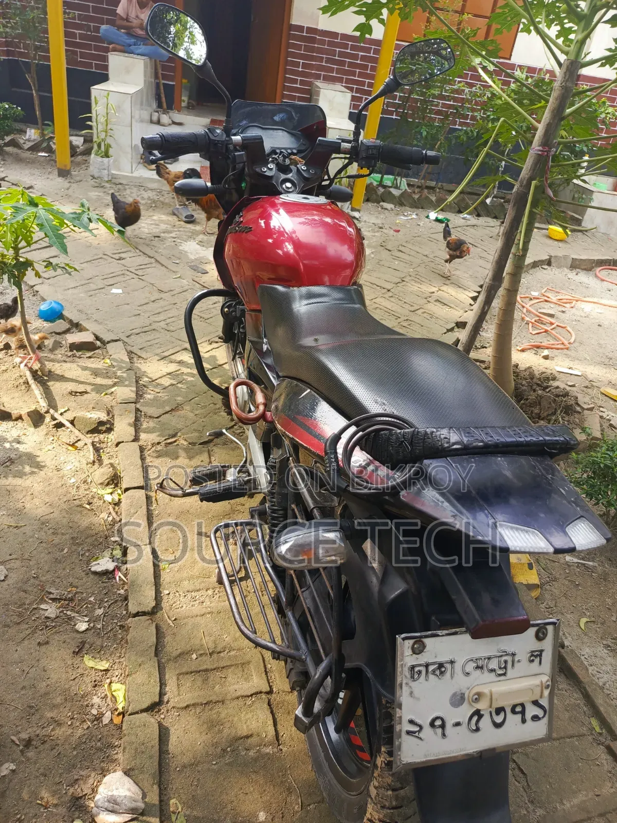 Bajaj Pulsar 150 2015 Red