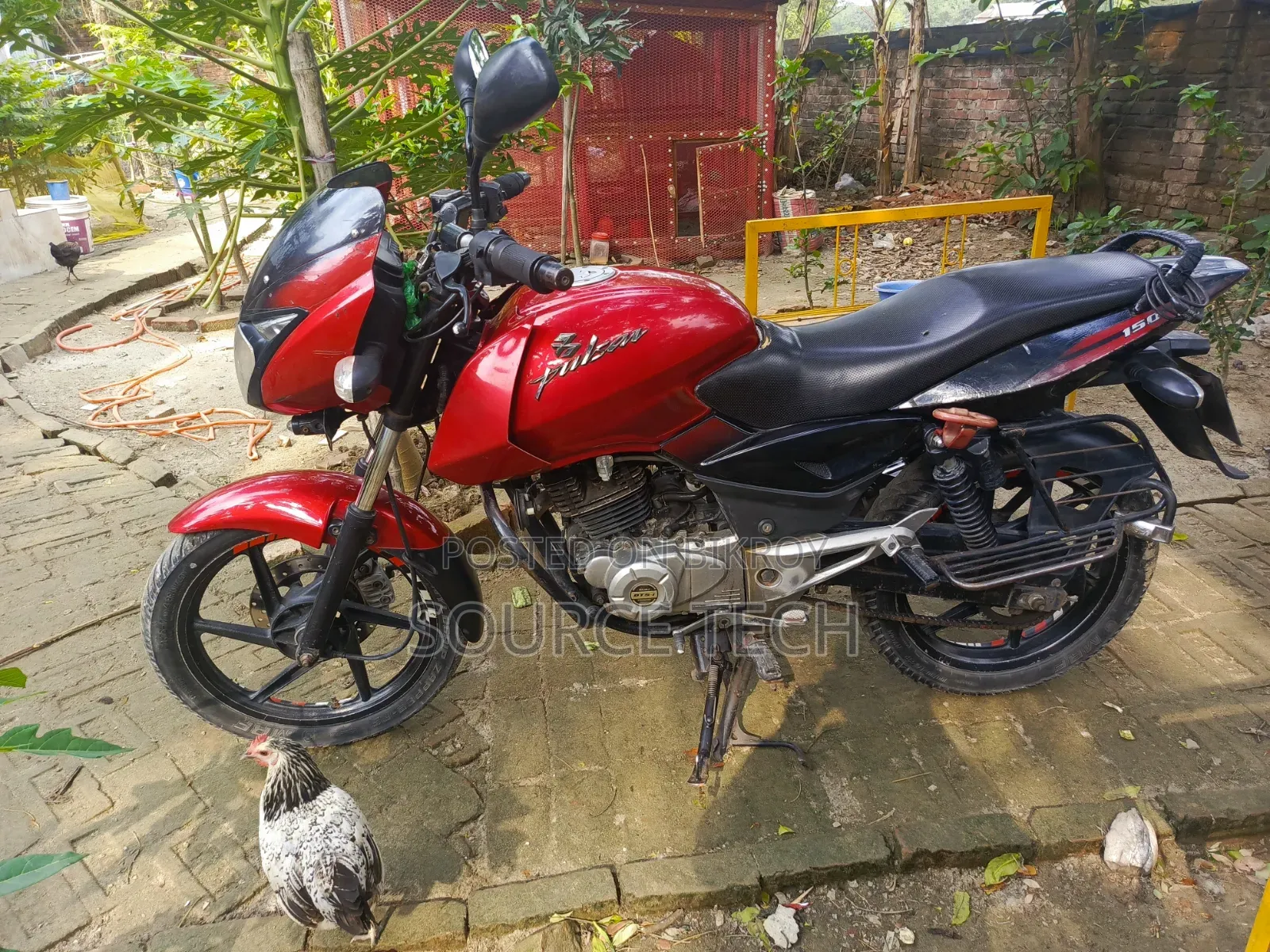 Bajaj Pulsar 150 2015 Red