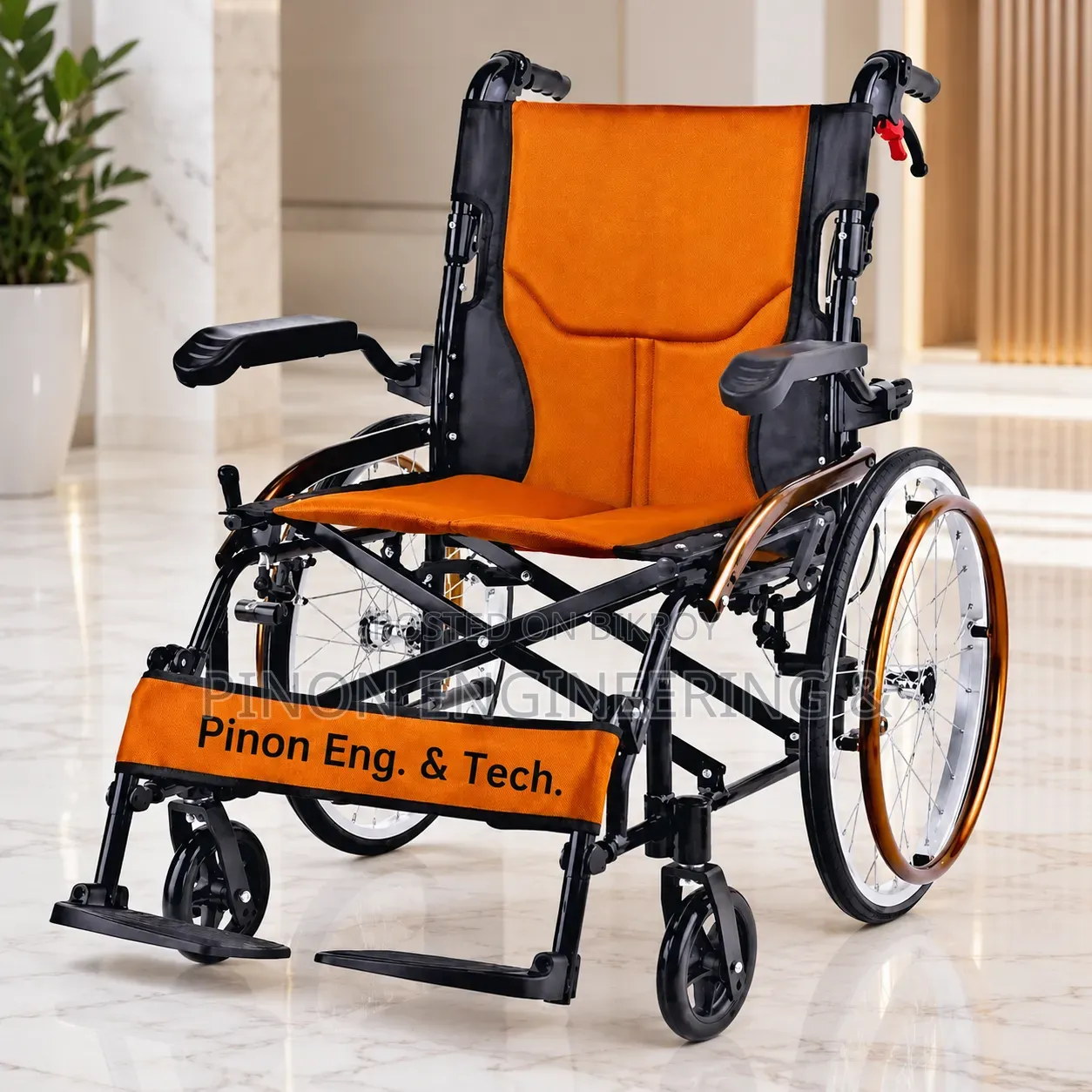Lightweight Foldable Aluminum Wheelchair