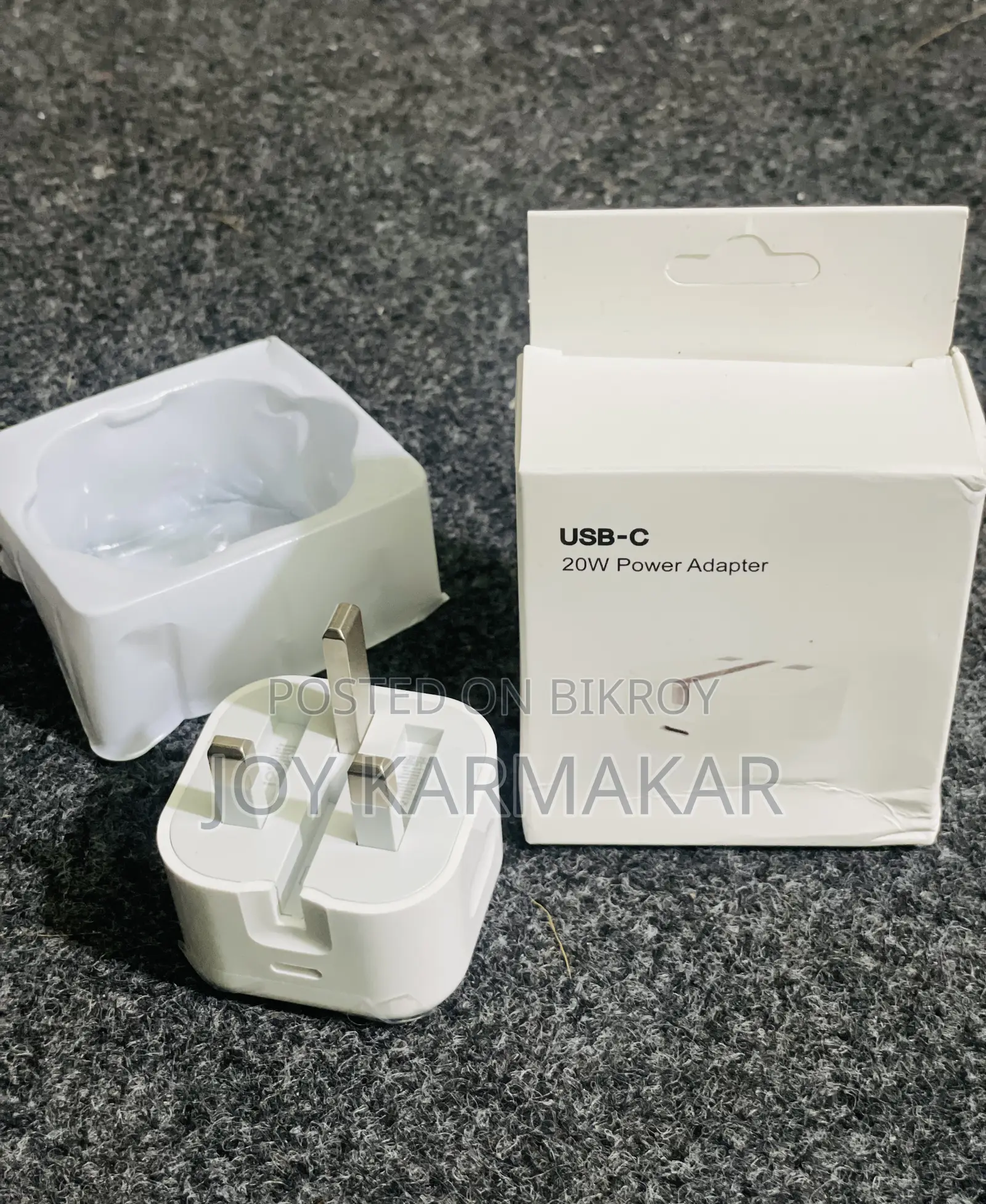 অ্যাপল ইউএসবি-সি ২০ওয়াট পাওয়ার অ্যাডাপ্টার - অরিজিনাল, ফাস্ট