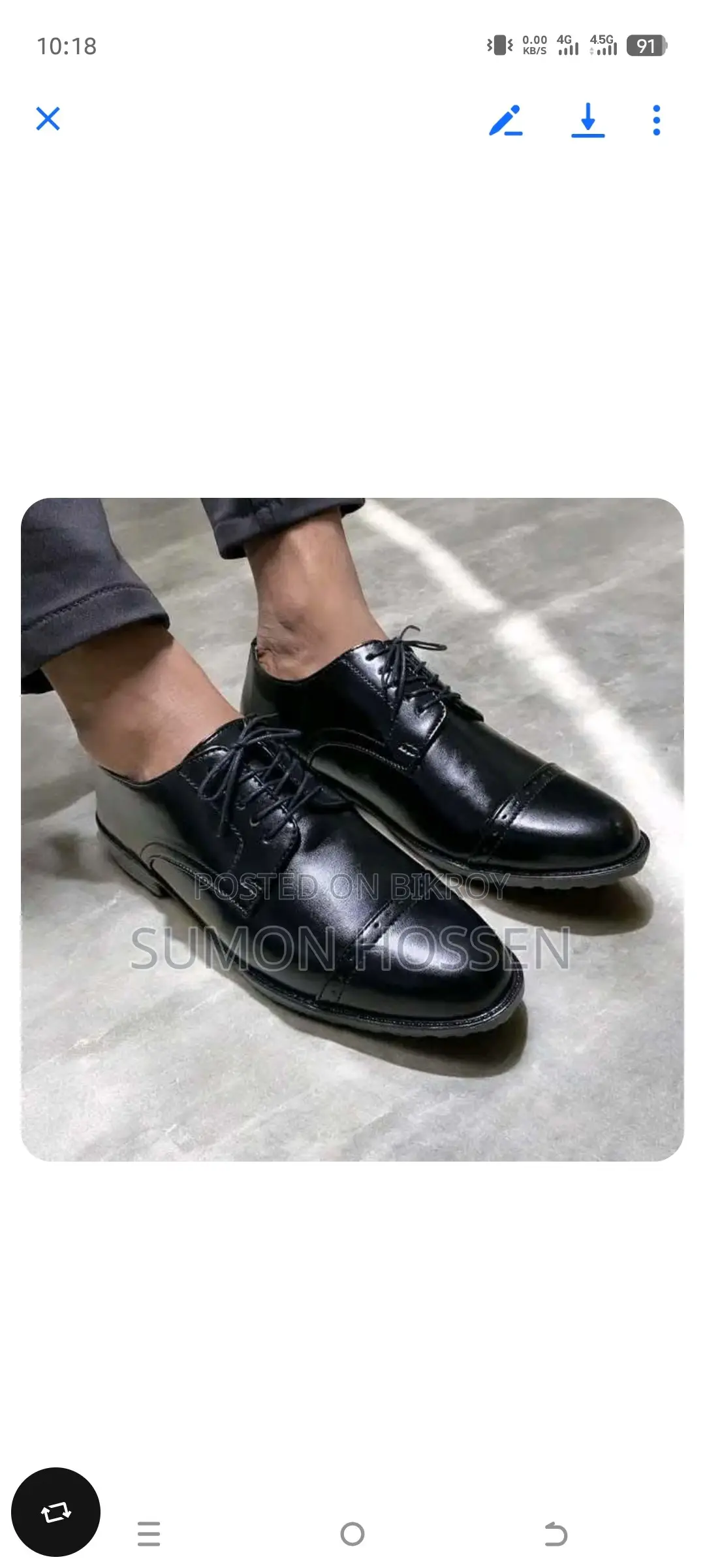 Size 42 Formal Shoes.