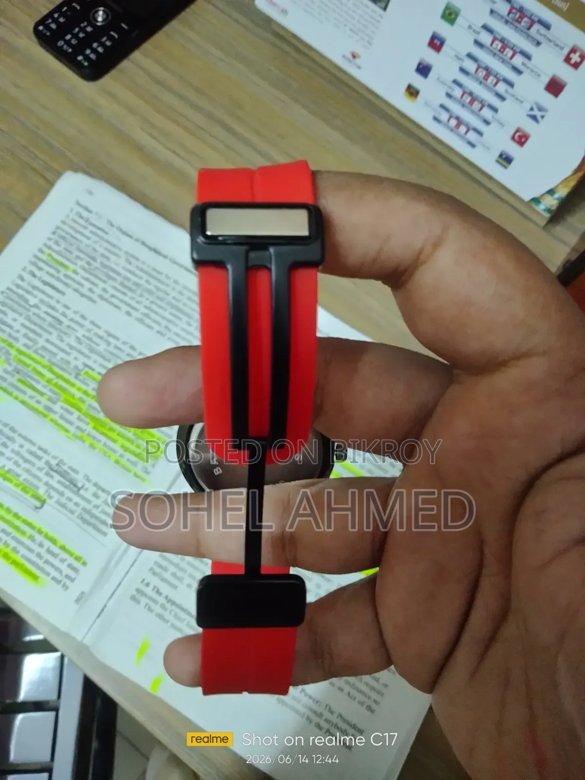 Viral Car Wheel Rotating Watch