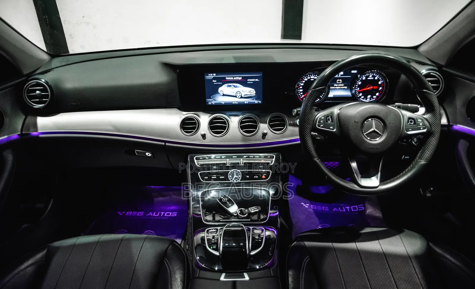 Mercedes-Benz E200 2016 White