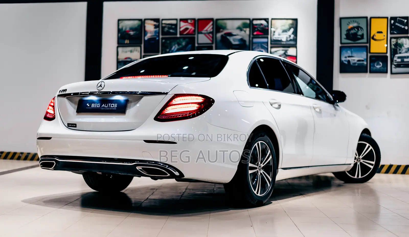Mercedes-Benz E200 2016 White