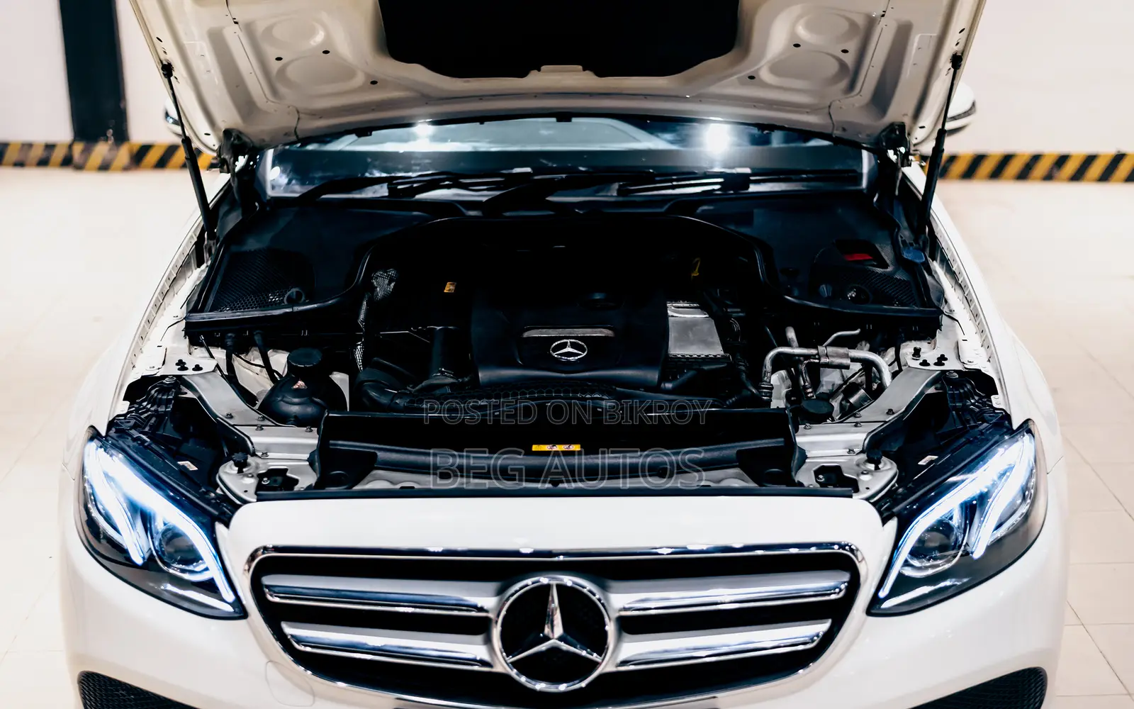 Mercedes-Benz E200 2016 White