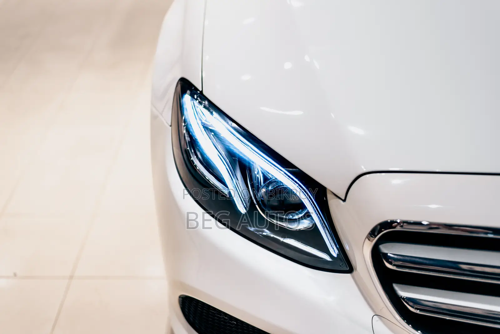 Mercedes-Benz E200 2016 White