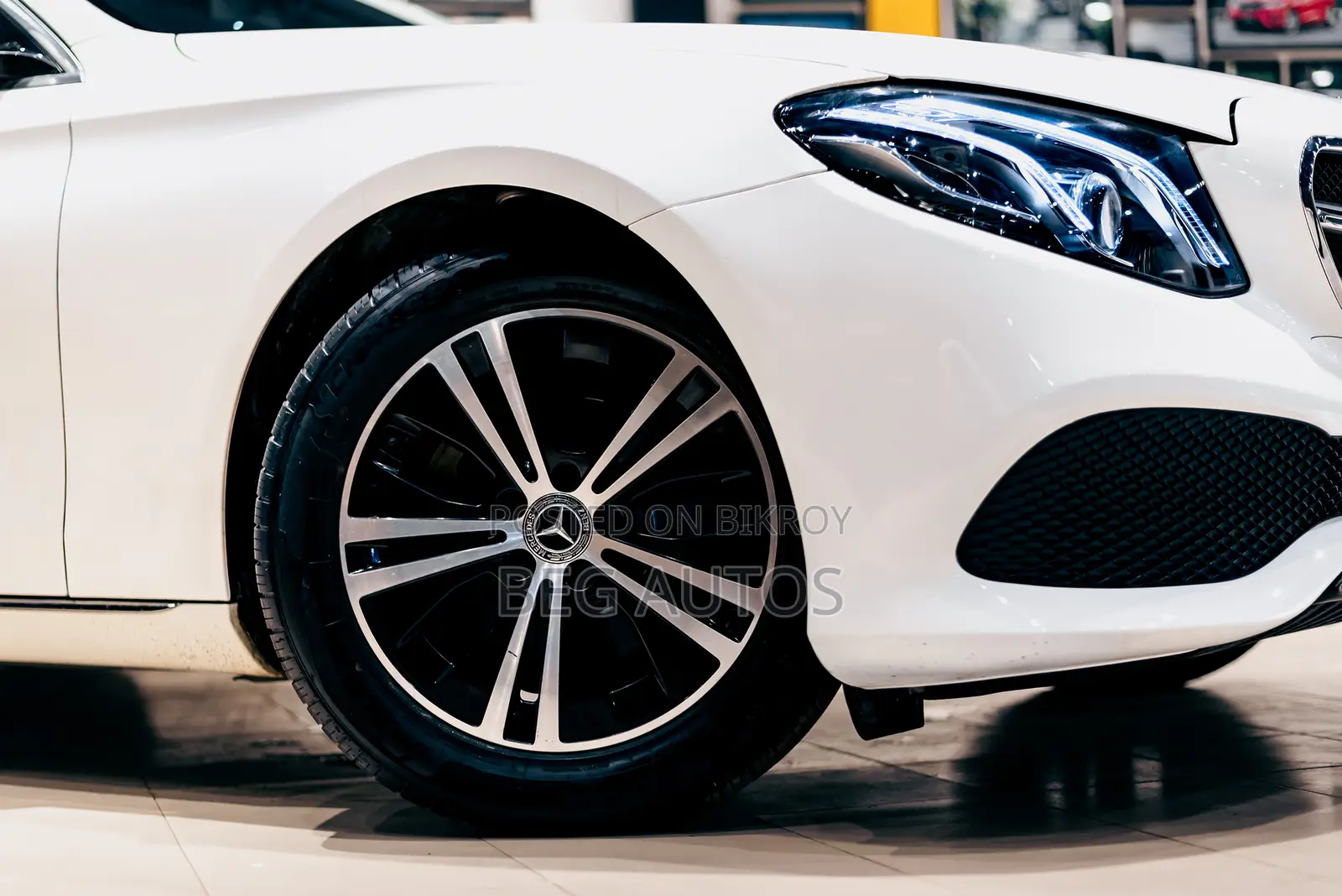 Mercedes-Benz E200 2016 White