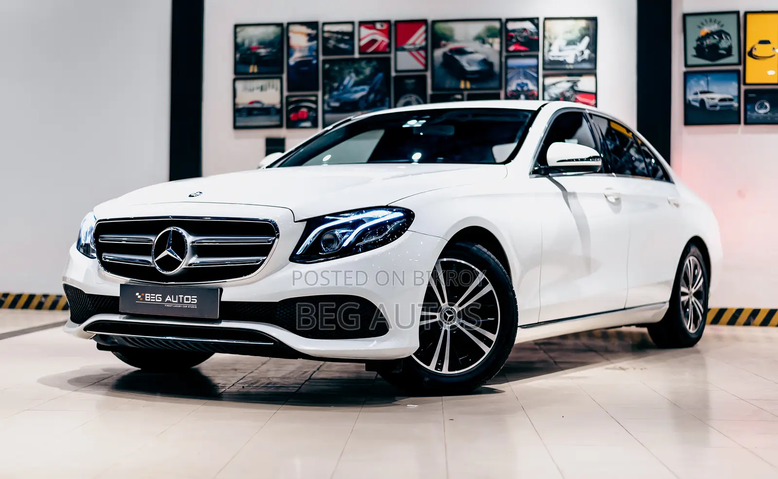 Mercedes-Benz E200 2016 White