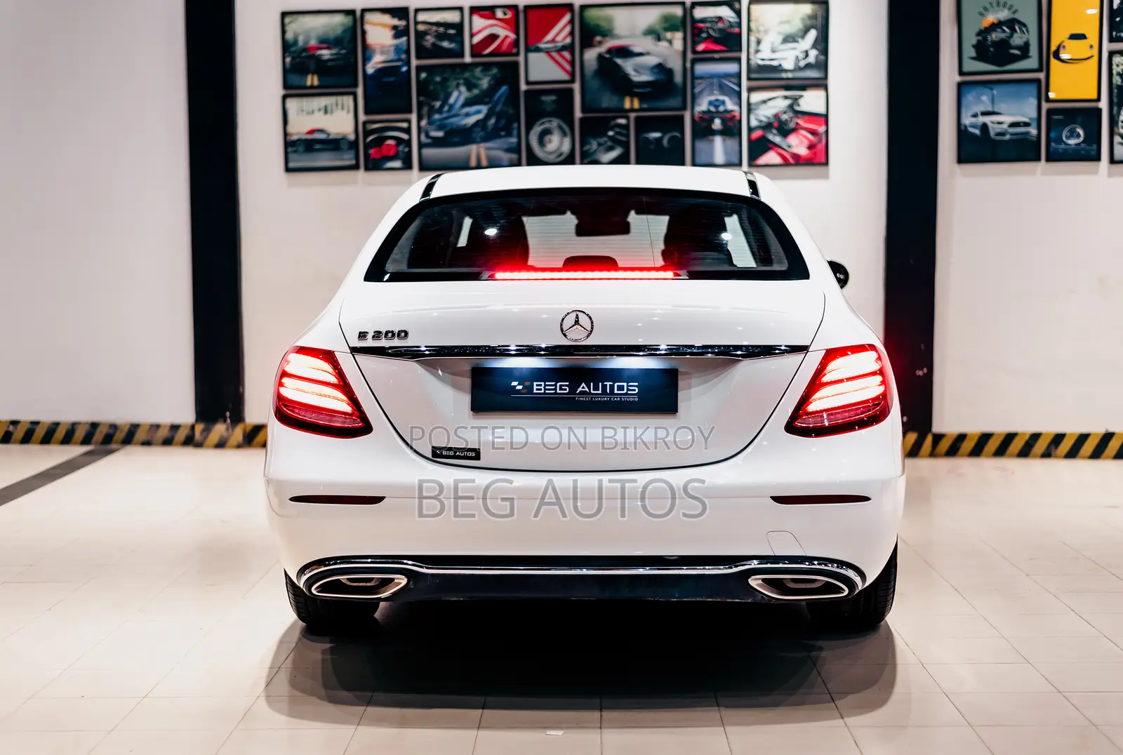 Mercedes-Benz E200 2016 White