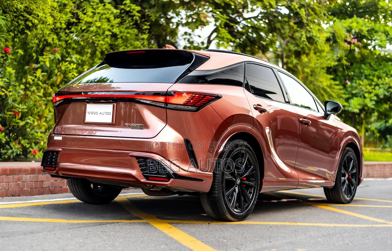 Lexus RX 500h F SPORT Performance AWD 2023 Orange