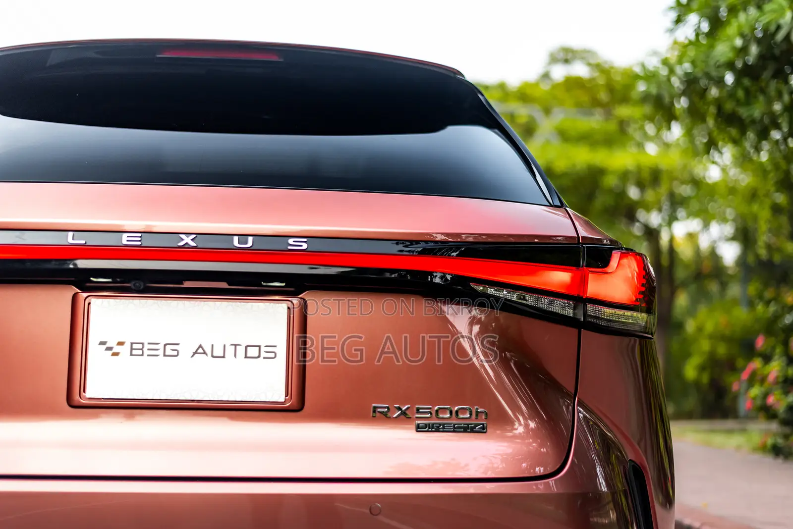 Lexus RX 500h F SPORT Performance AWD 2023 Orange