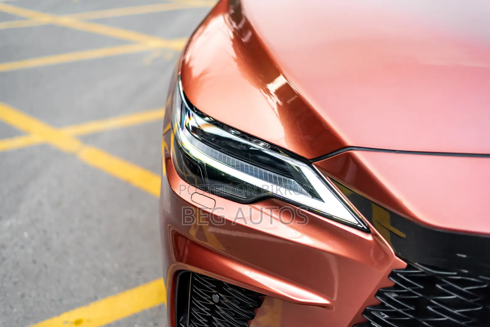 Lexus RX 500h F SPORT Performance AWD 2023 Orange