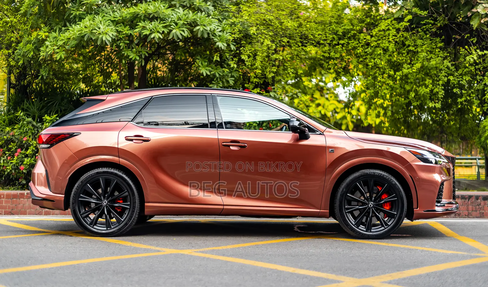 Lexus RX 500h F SPORT Performance AWD 2023 Orange