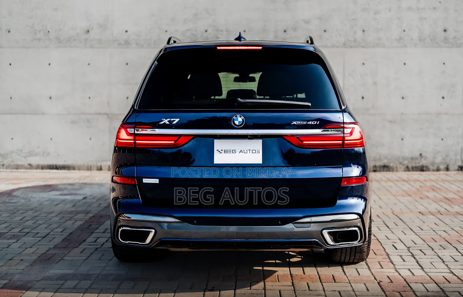 BMW X7 xDrive40i 2022 Blue