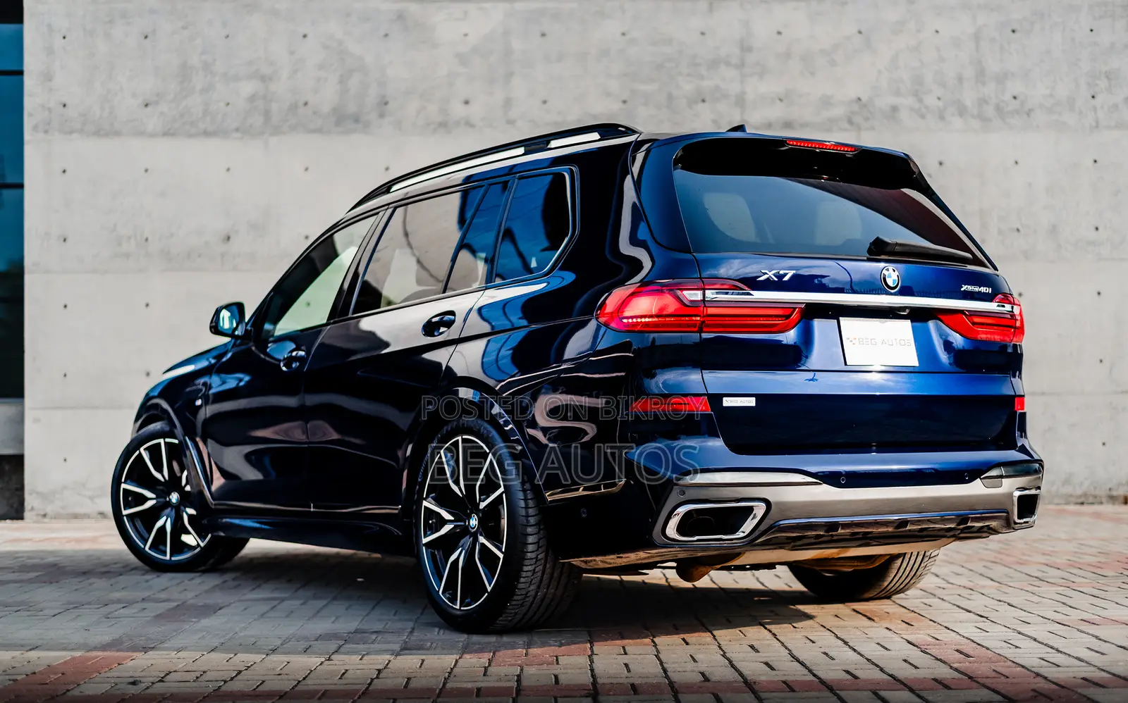 BMW X7 xDrive40i 2022 Blue