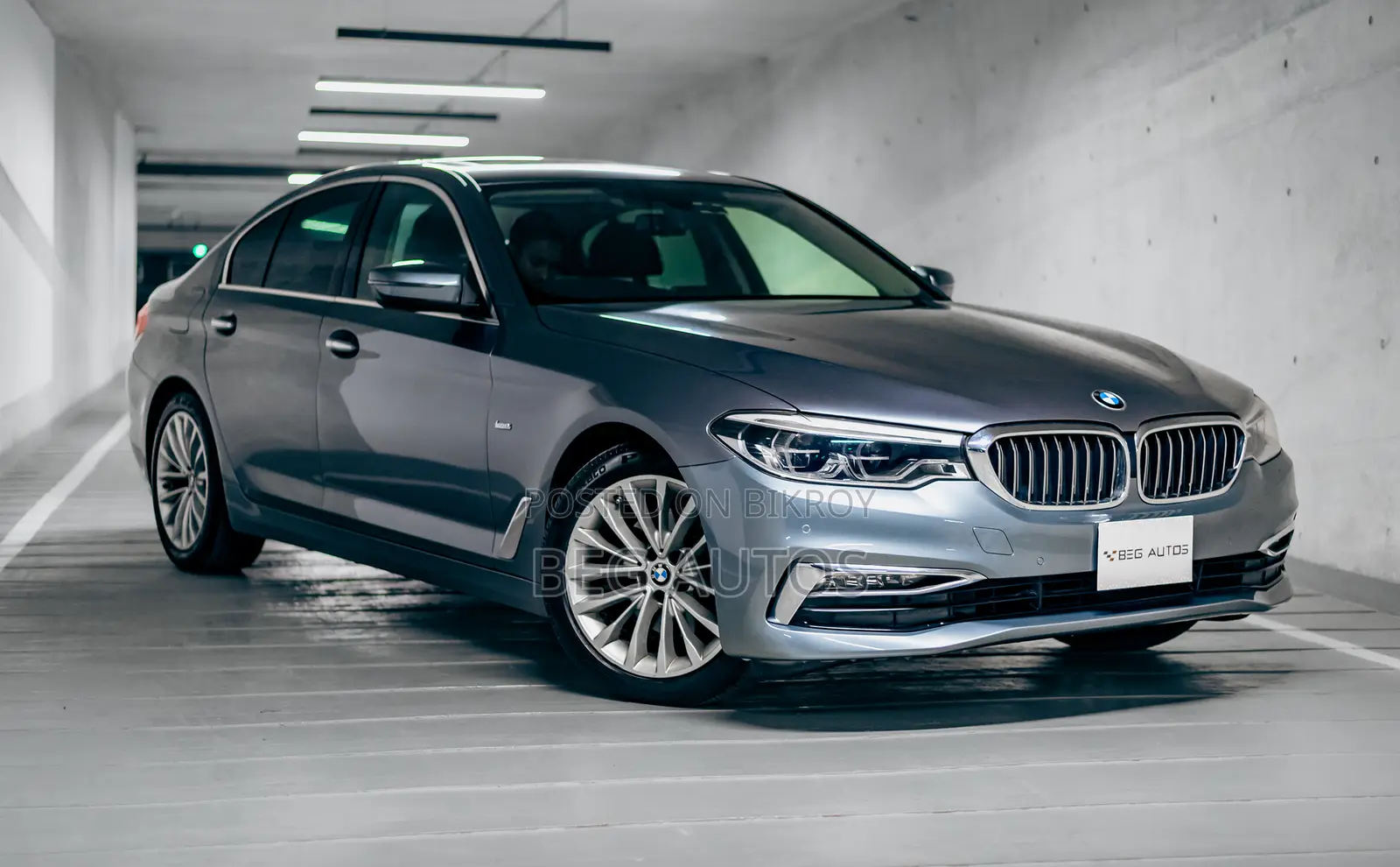 BMW 520i 2018 Gray