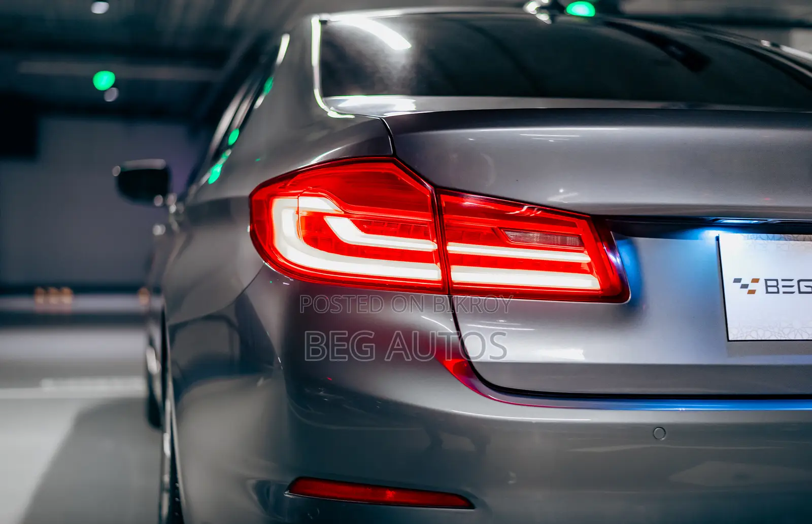 BMW 520i 2018 Gray