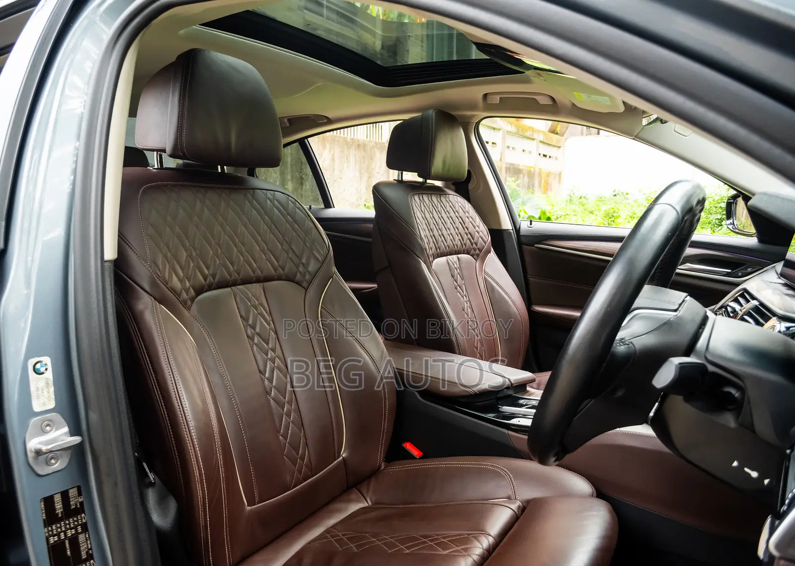BMW 520i 2018 Gray