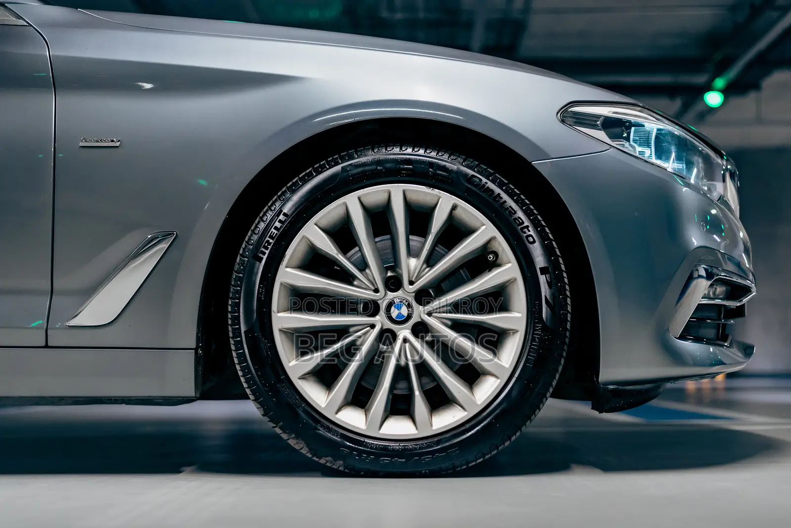 BMW 520i 2018 Gray