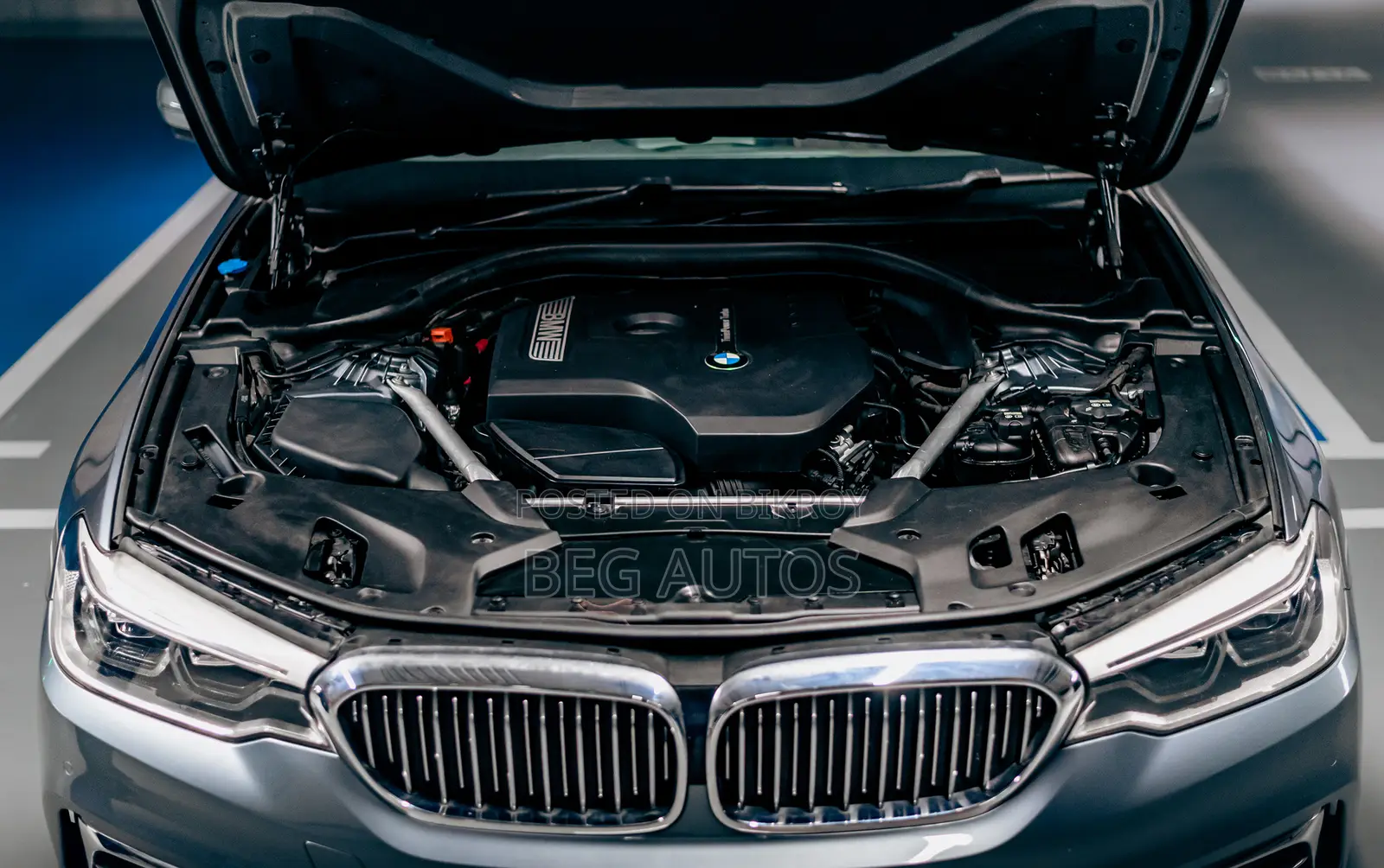 BMW 520i 2018 Gray