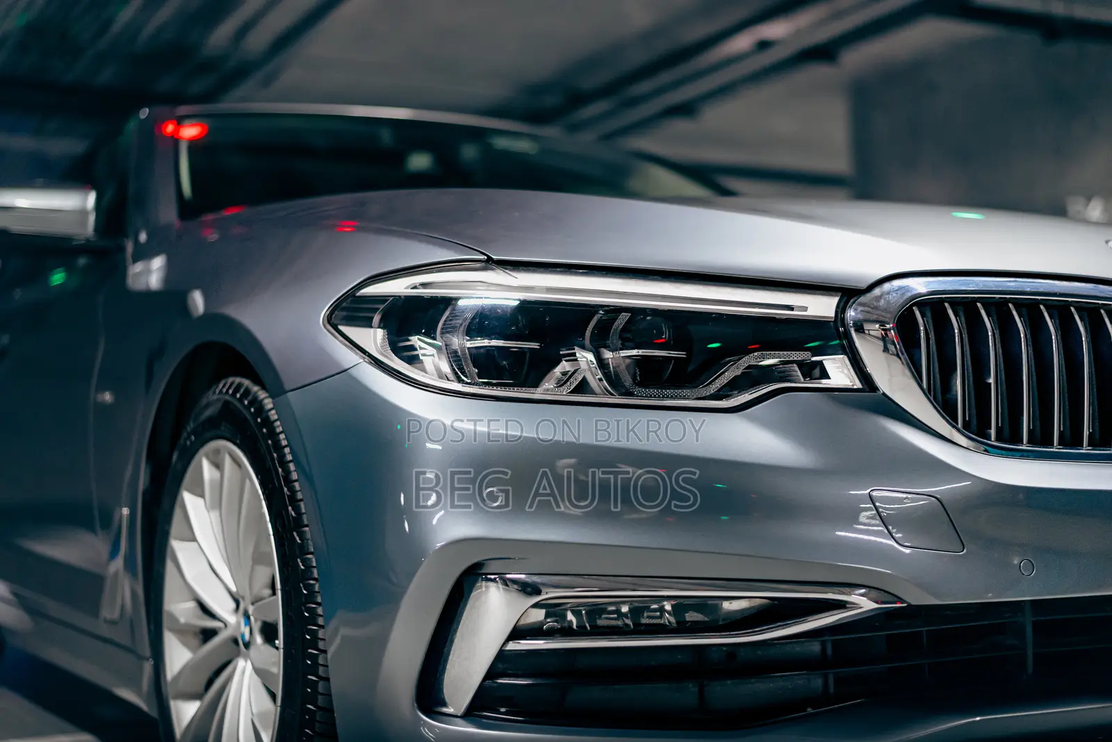 BMW 520i 2018 Gray