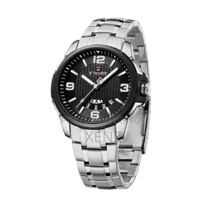 Naviforce Nf9215 Silver Watch for Men