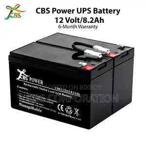 CBS Power Ups Battery 12volt/8.2ah 16month Longevity 6month Warranty