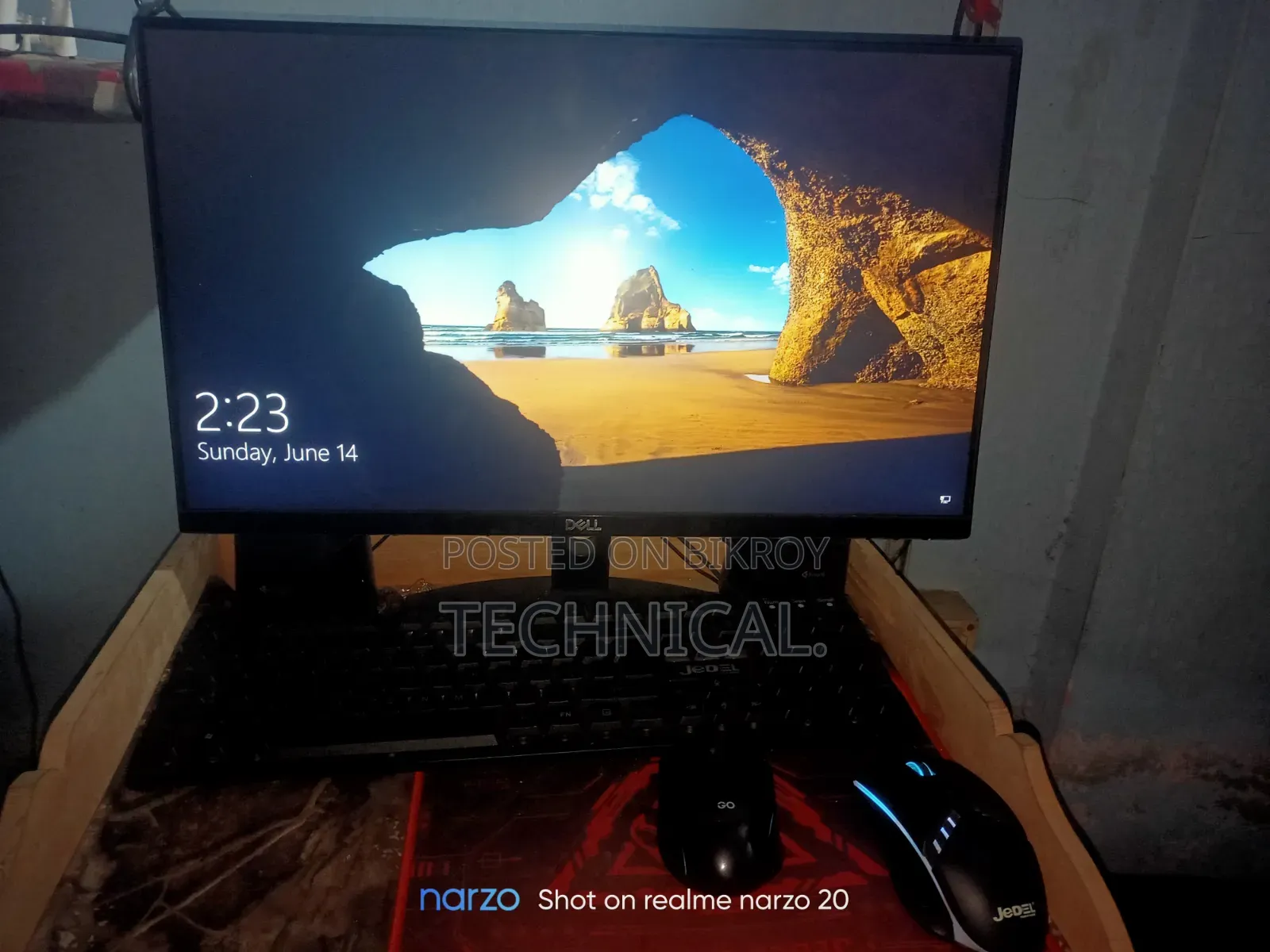 Desktop Computer Gigabyte GB-BKi5A-7200 8GB Intel Core I5 SSD 128GB