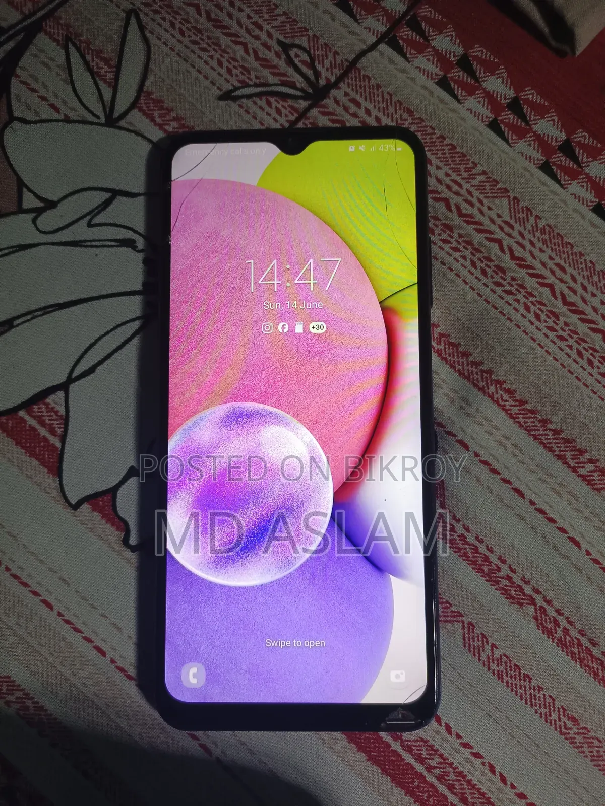 Samsung Galaxy A03s 64 GB Blue