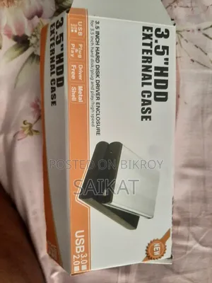 ১০০০ জিবি হার্ড ডিস্ক ৩.৫ ইঞ্চি এনক্লোজার সহ