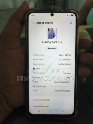 Samsung Galaxy S21 5G 256 GB Green