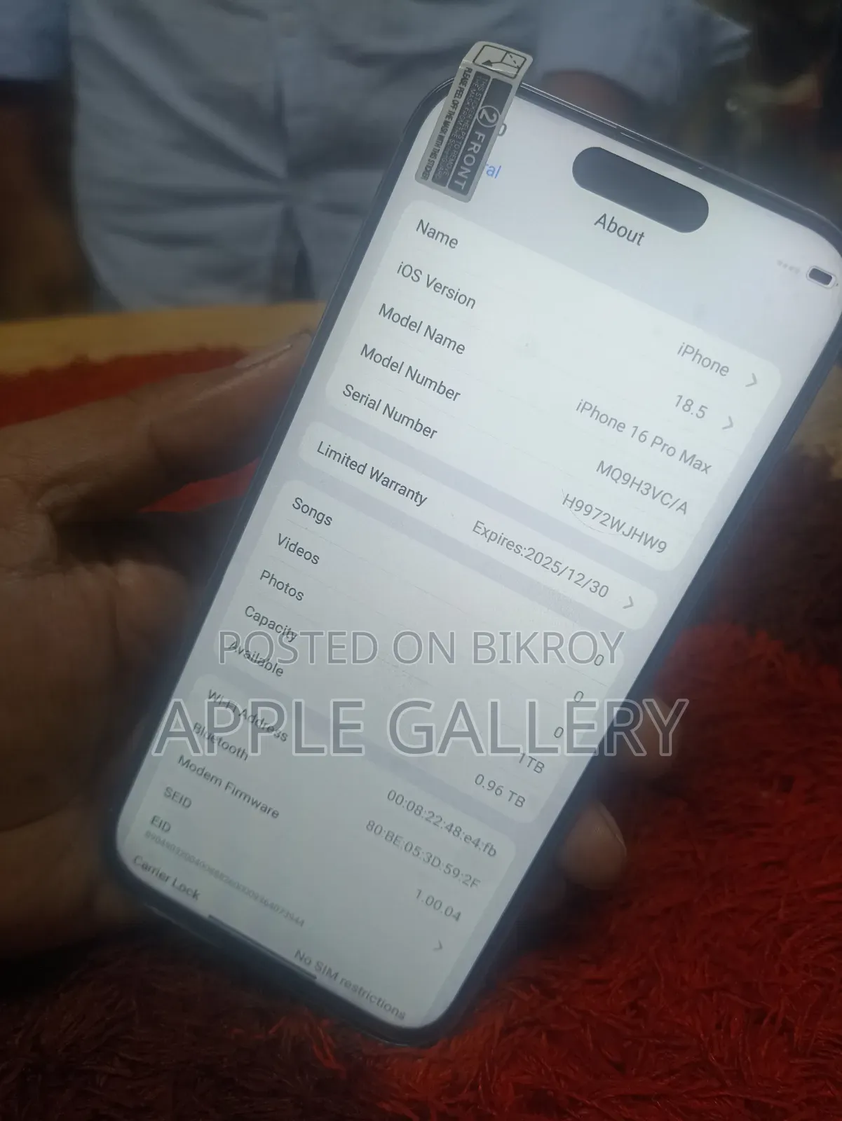 Apple iPhone 16 Pro Max 1 TB