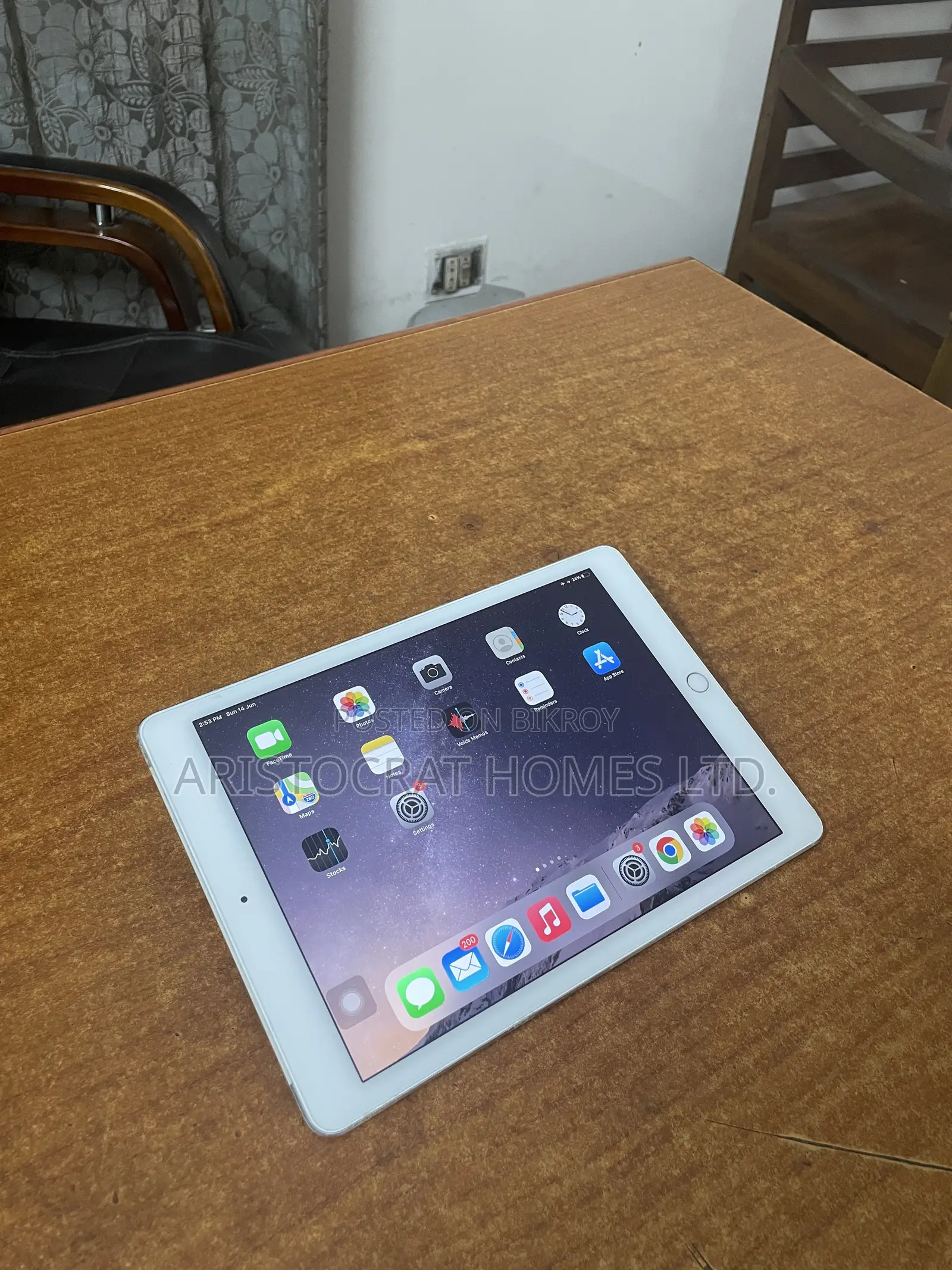 অ্যাপল আইপ্যাড এয়ার ২ ১৬ জিবি সিলভার