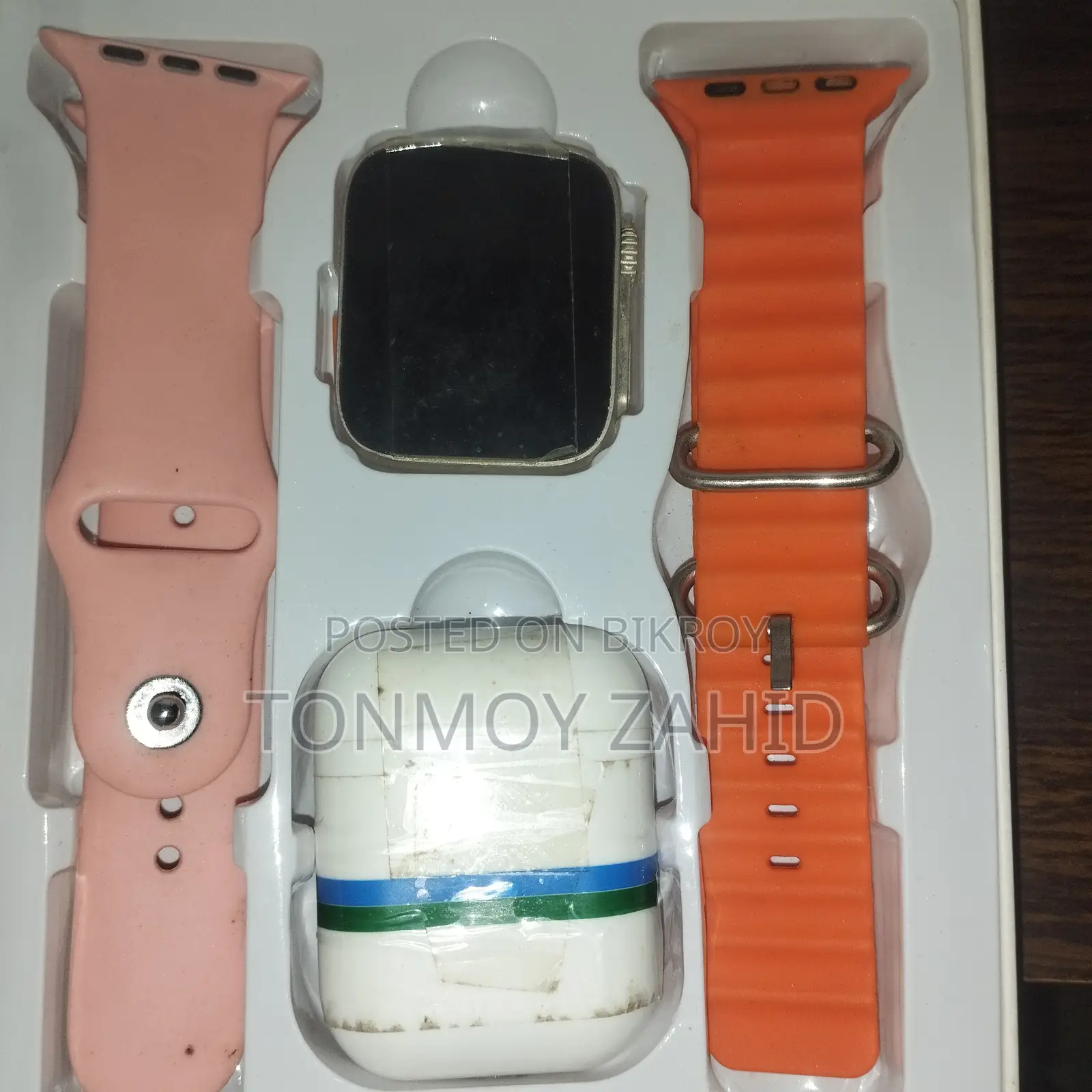 i8 Ultra Smart Watch Earbuds Set