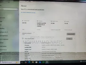 Desktop Computer 4GB Intel Core I3 SSD 128GB