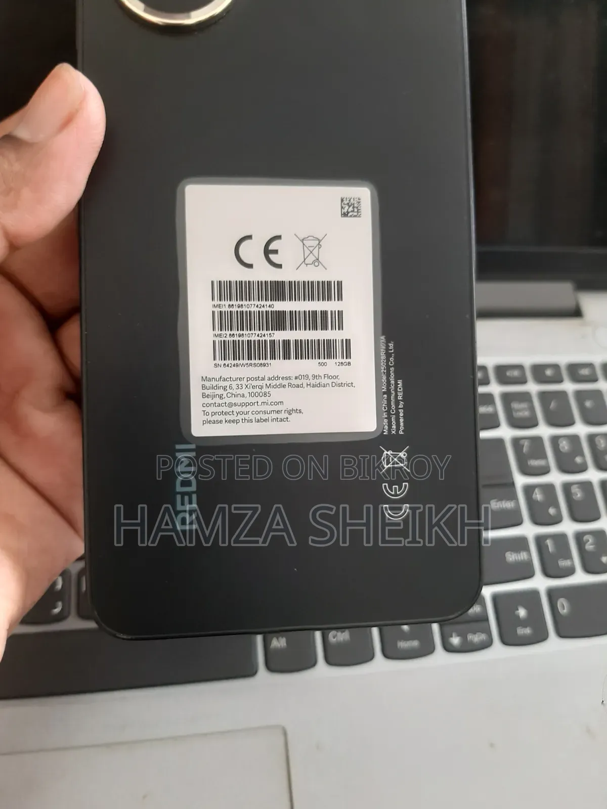 Xiaomi Redmi A5 4G 128 GB Black