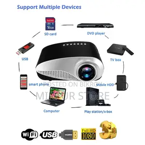 Mini Led Portable Projector Rd802