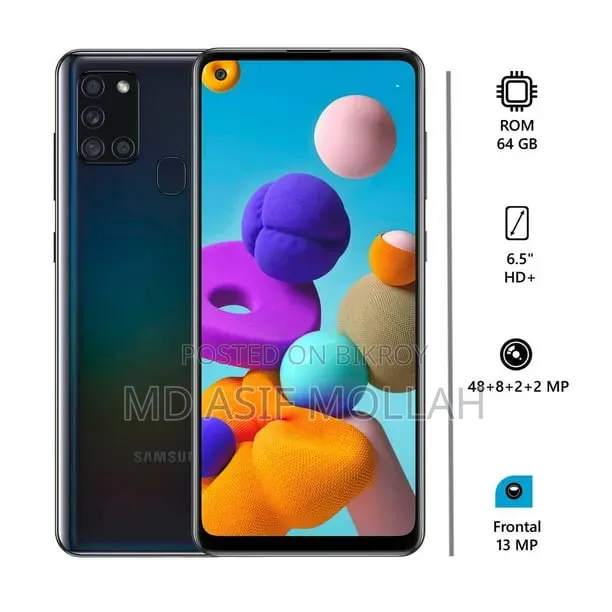 Samsung Galaxy A21s 64 GB Black