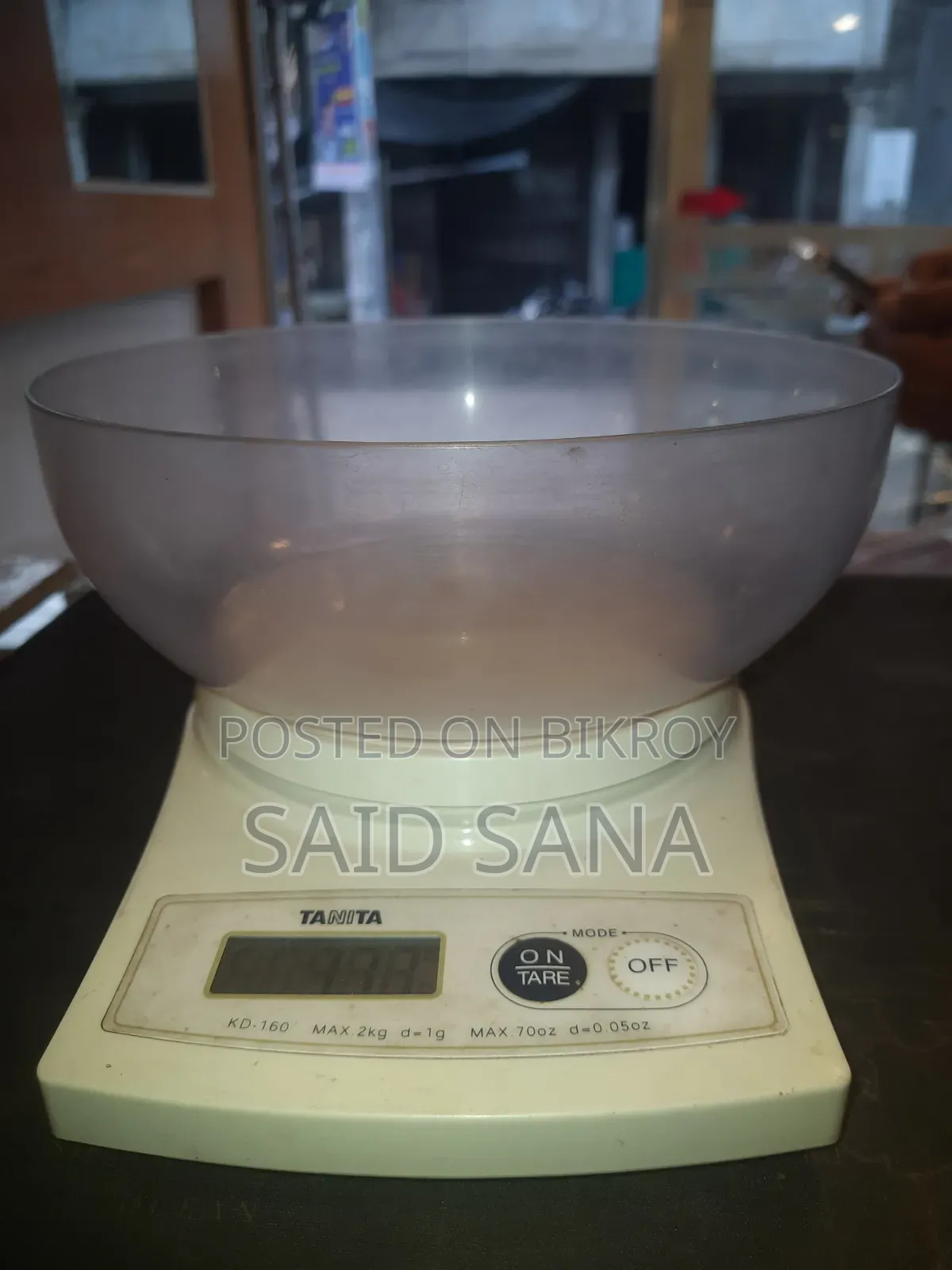 Tanita Kd-160 Digital Kitchen Scale (2 Kg)
