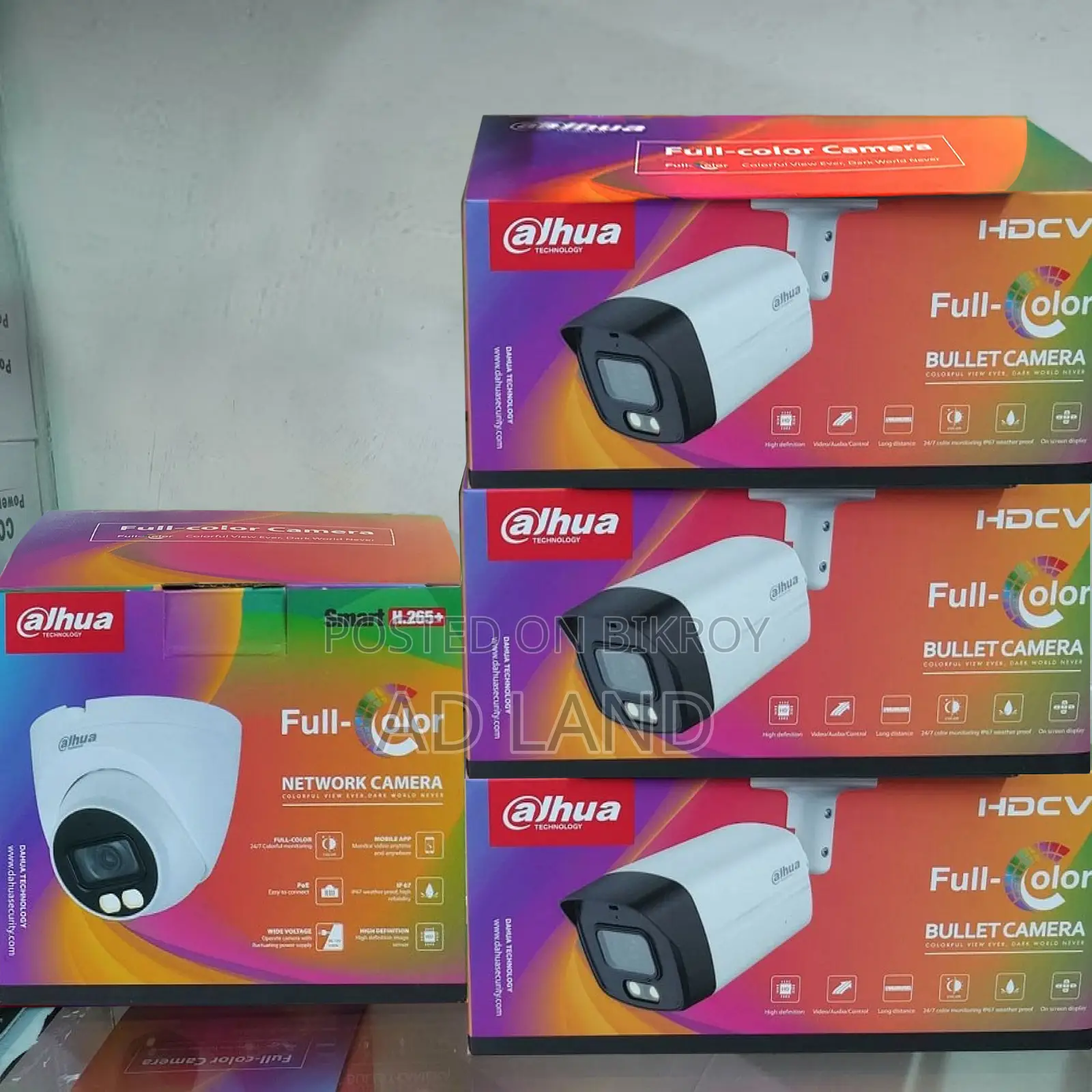 Day-Night Full Color CCTV Camera Set