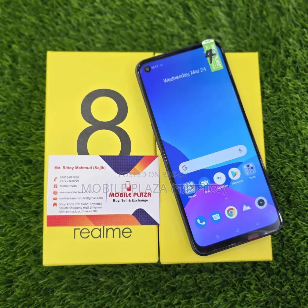New Realme 8 5G 128 GB Black