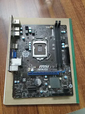 Msi H81m-E33 Motherboard (Used)