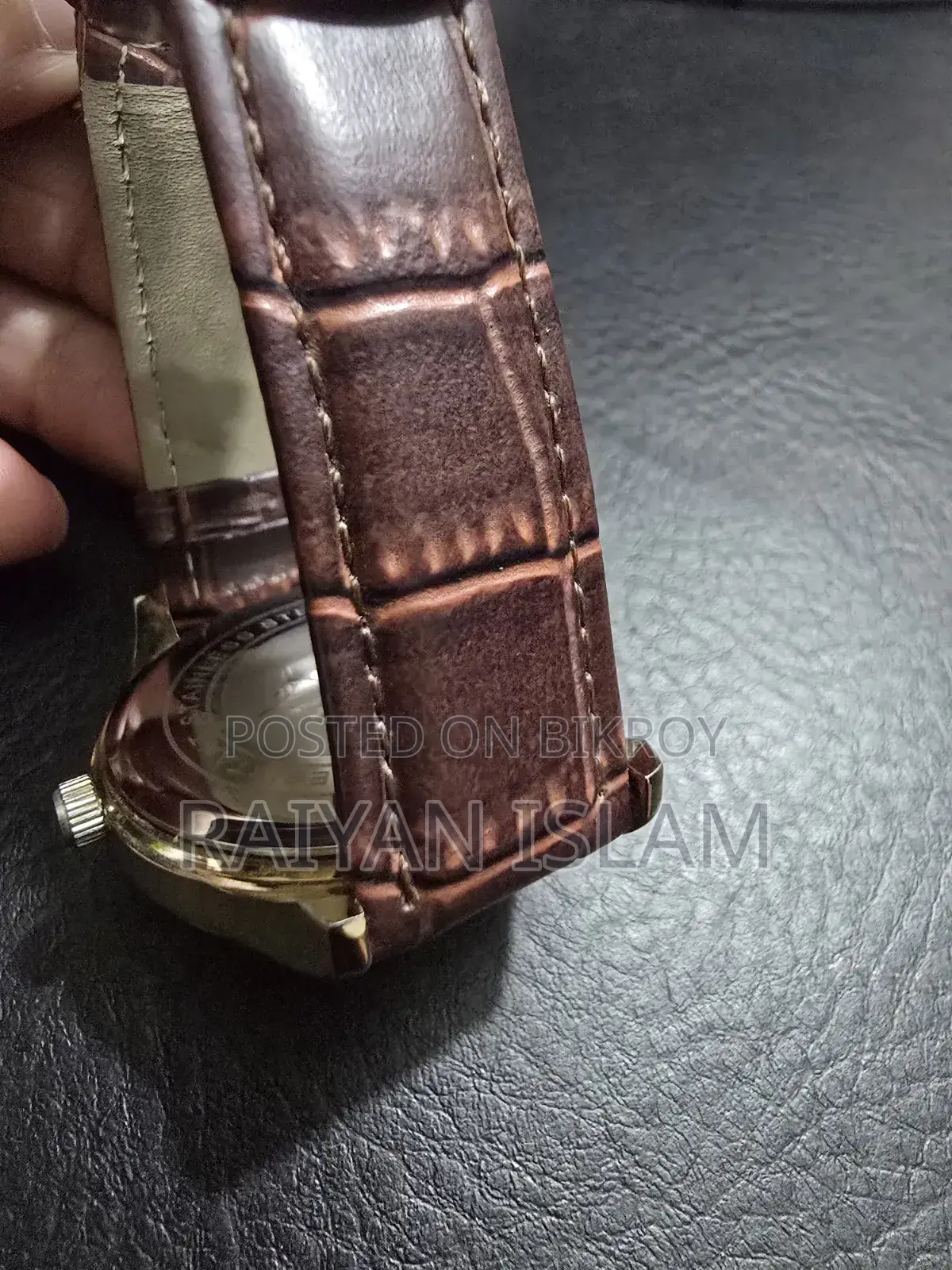 কালবর ওয়াচ অরিজিনাল পিইউ লেদার
