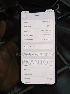 Apple iPhone 11 Pro Max 256 GB White