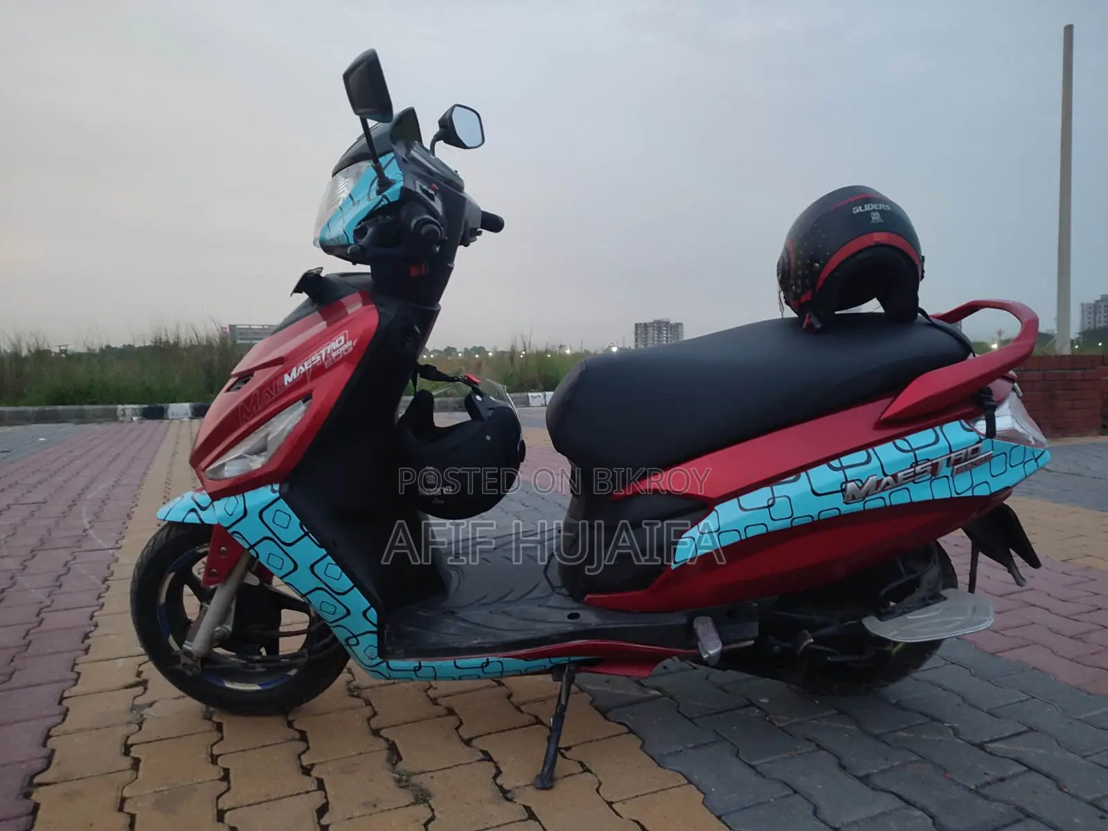 Hero Maestro Edge 110 2019 Red