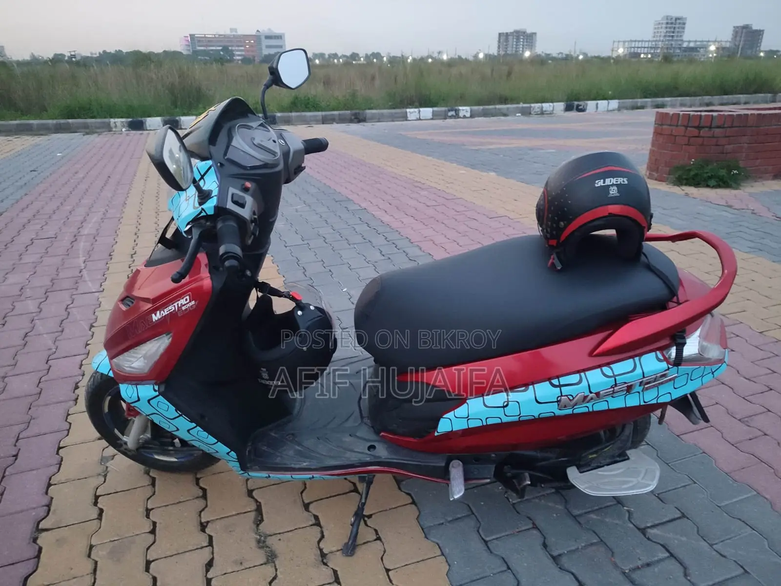 Hero Maestro Edge 110 2019 Red