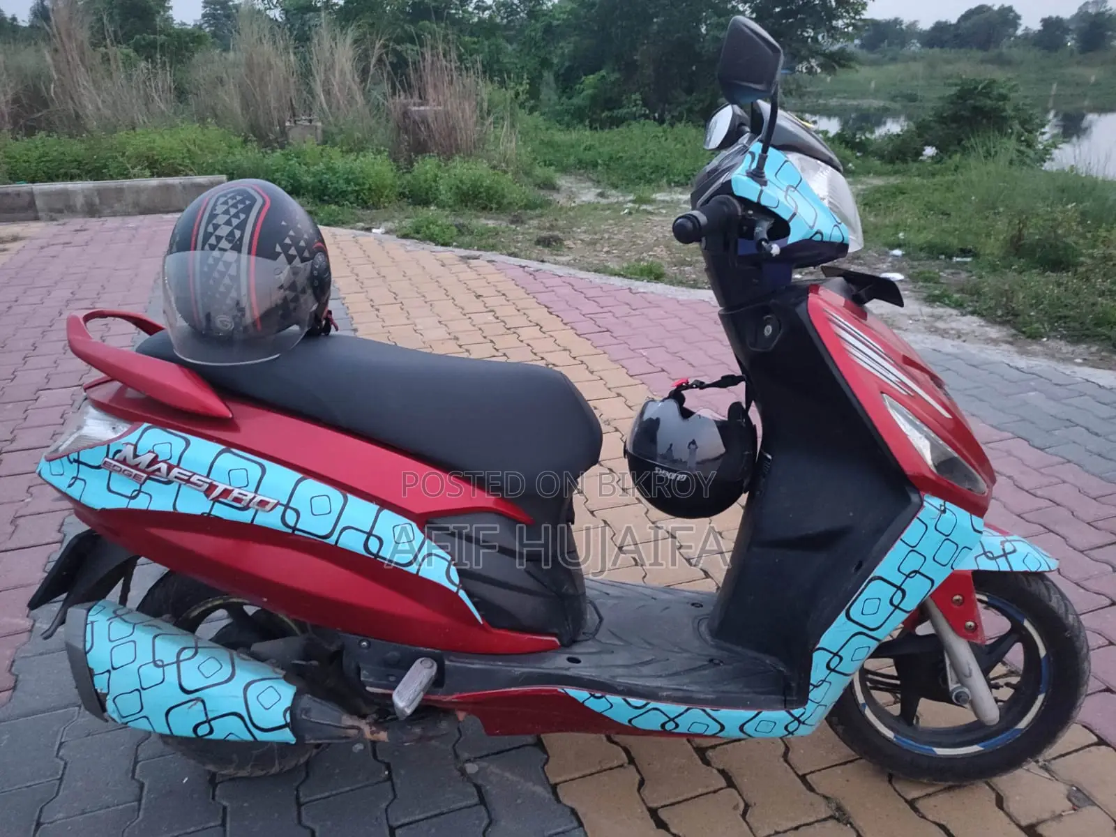 Hero Maestro Edge 110 2019 Red