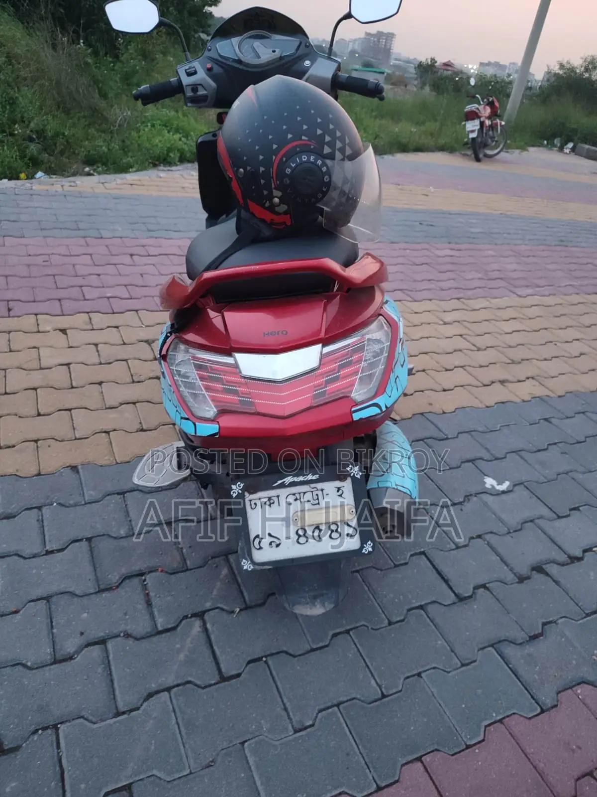 Hero Maestro Edge 110 2019 Red